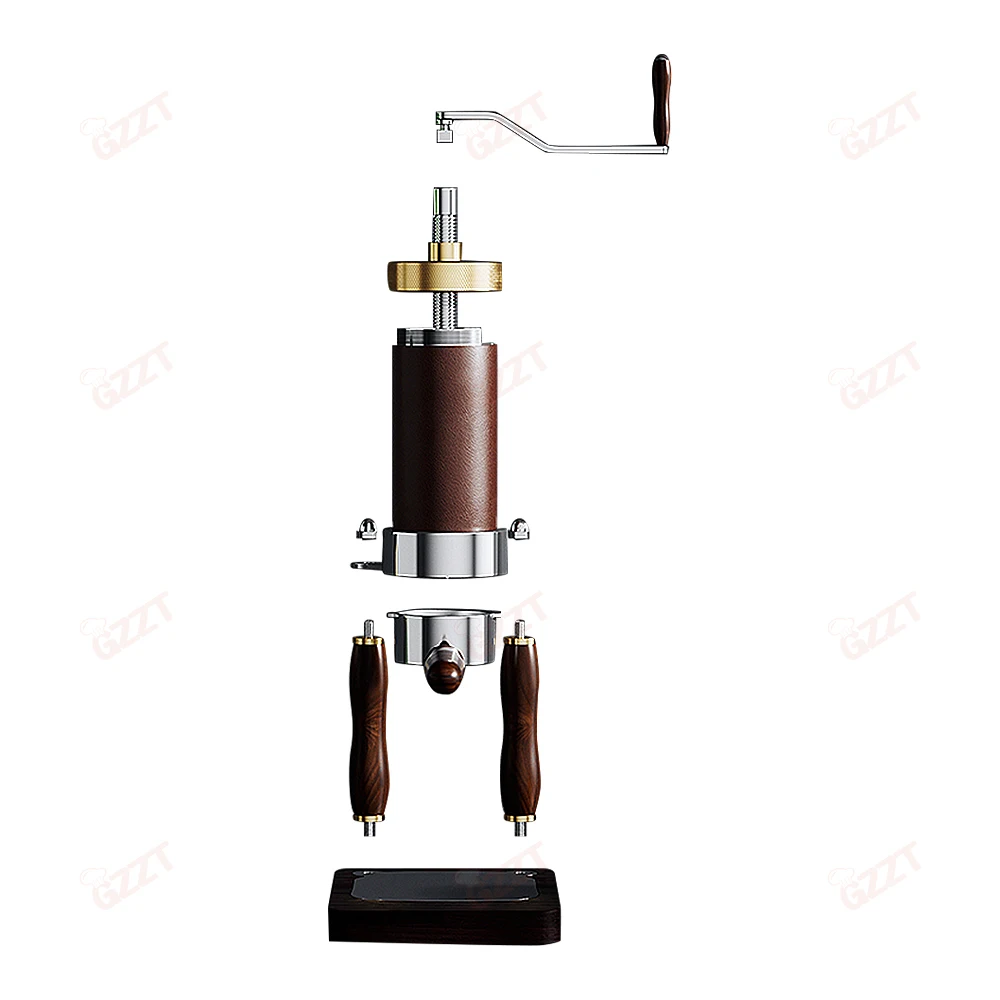 Logo Kustom OEM Mini Smart Portable Cappuccino Maker Outdoor Camping Cold Brew Extraction 85ML Mesin Pembuat Kopi Espresso