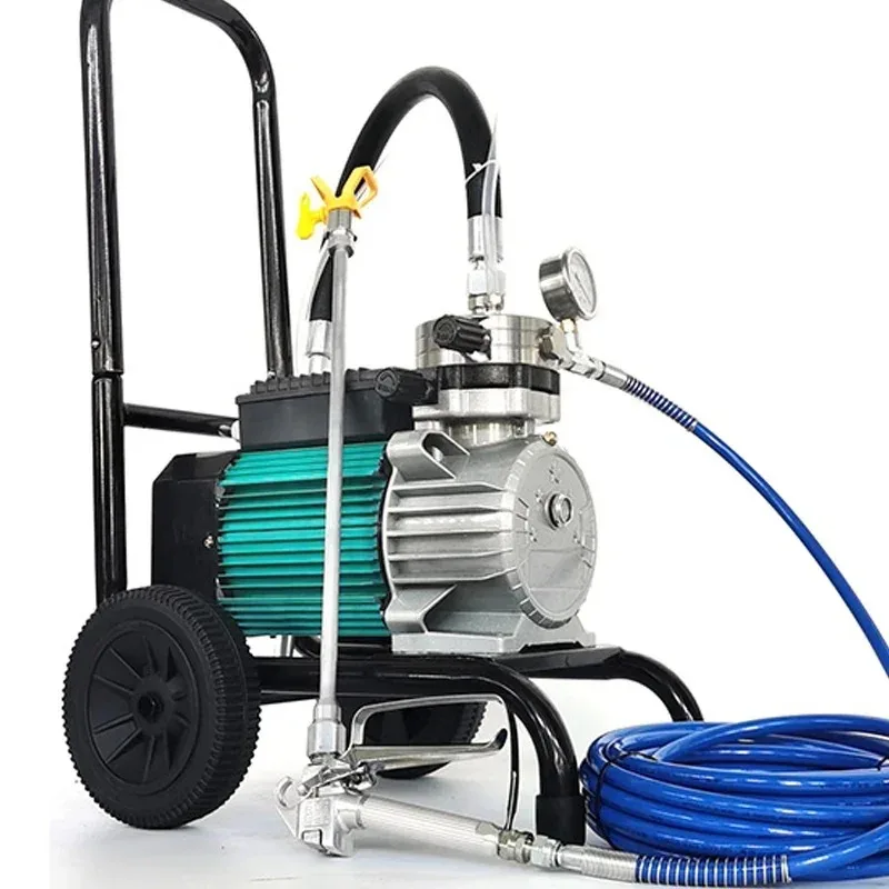 Upgrade 220V /4200W High Pressure Airless Sprayer Latex Paint Interior and Exterior Wall Paint Sprayer Paint Spray Gun
