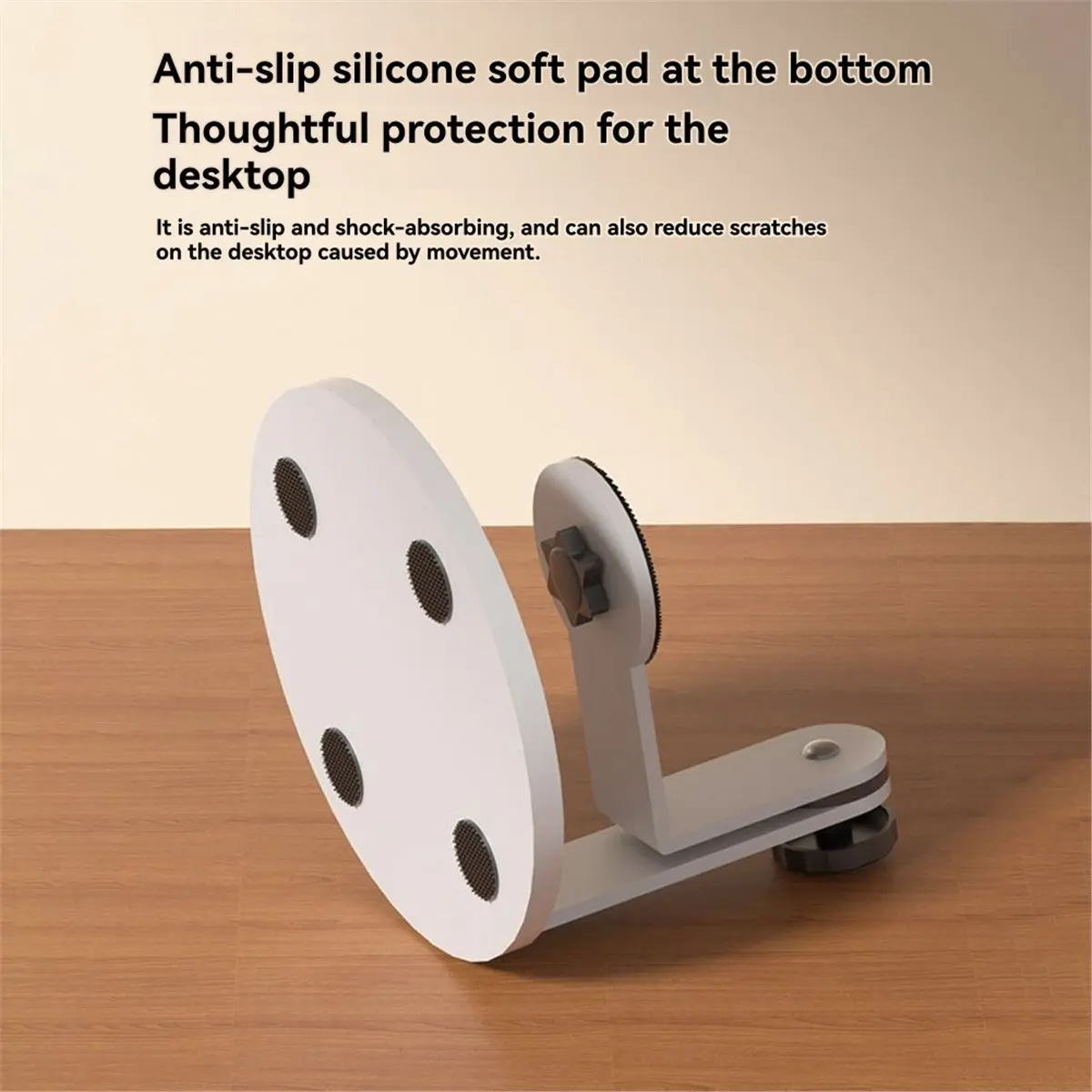 A86G NEW Desktop Projector Holder Small Projector Countertop Stand with 360°Rotation for LCD/DLP Video Project