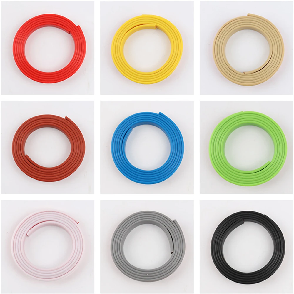 1m / 5m U-Shaped Seal Strip Self-Adhesive TPE Edge Banding Sealing Tape 9 - 40mm For Furniture Cabinet Desk Edge Guard Protector