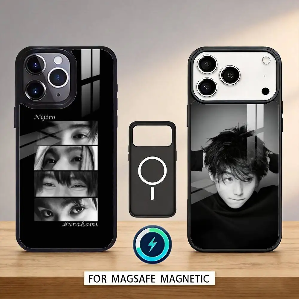 

Actor N-Nijiro Murakami Phone Case For iPhone 17,16,15,14,13,12,Pro,Max For Magsafe Magnetic Wireless Charging