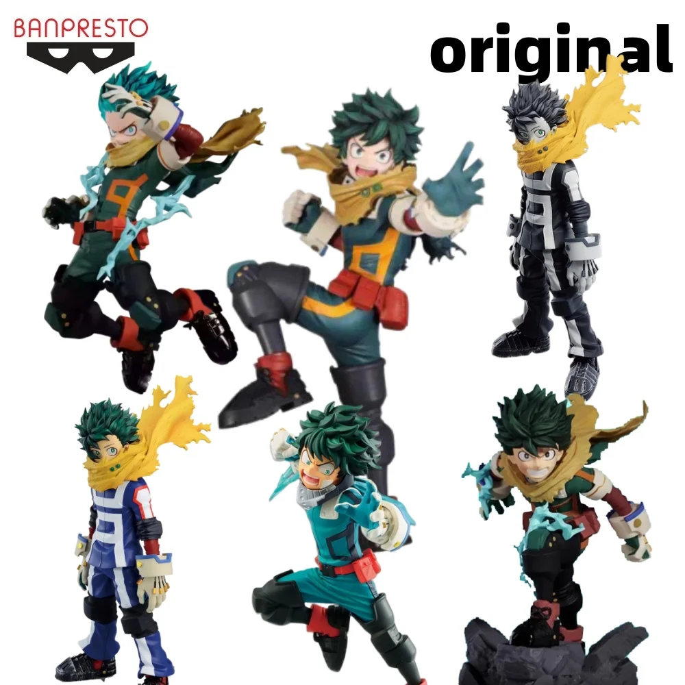 

Banpresto My Hero Academy аниме Midoriya Izuku боевые фигурки модель фигурка оригинальные фигурки украшения игрушки