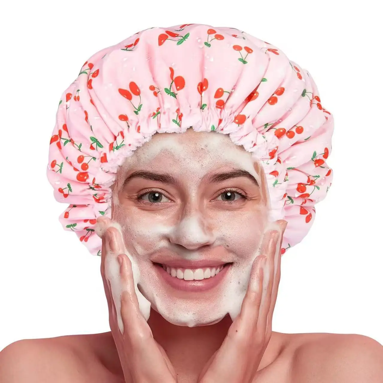 

France Style Rural Hair Drying Towels Microfiber Quick Dry Shower Sleep 3 in 1 Cap for Long Curly Hair Dryer Absorbent Turban