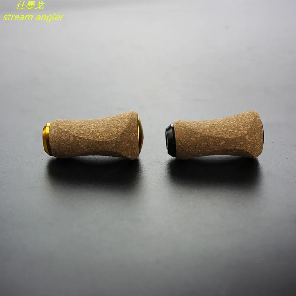 Cork Wood Knob Soft Lumber Baitcast Fishing Reel Accessories Suitable For D S Black And Gold Lid 10g