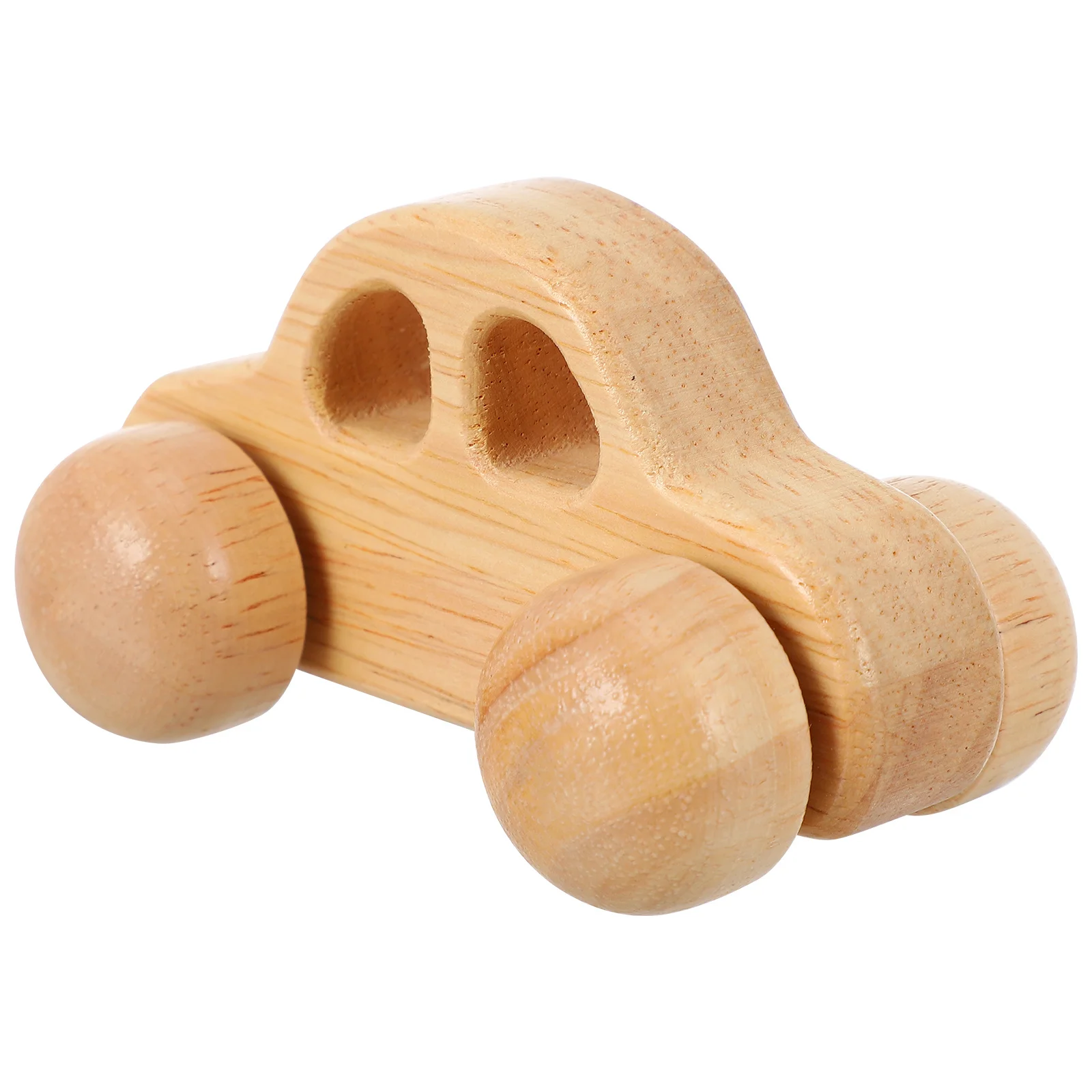 سيارة دفع خشبية استيعاب الطفل لتخفيف المولي للرضع، عجلات تعليمية تعليمية، عجلات متحركة سهلة الإمساك #6