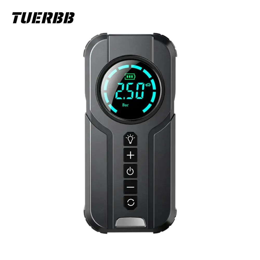 

TUERBB AP01 150PSI Air Compressor Tire Inflator Portable Air Pump for Car Tires 12V DC Auto Tire Pump Digital Pressure Gauge