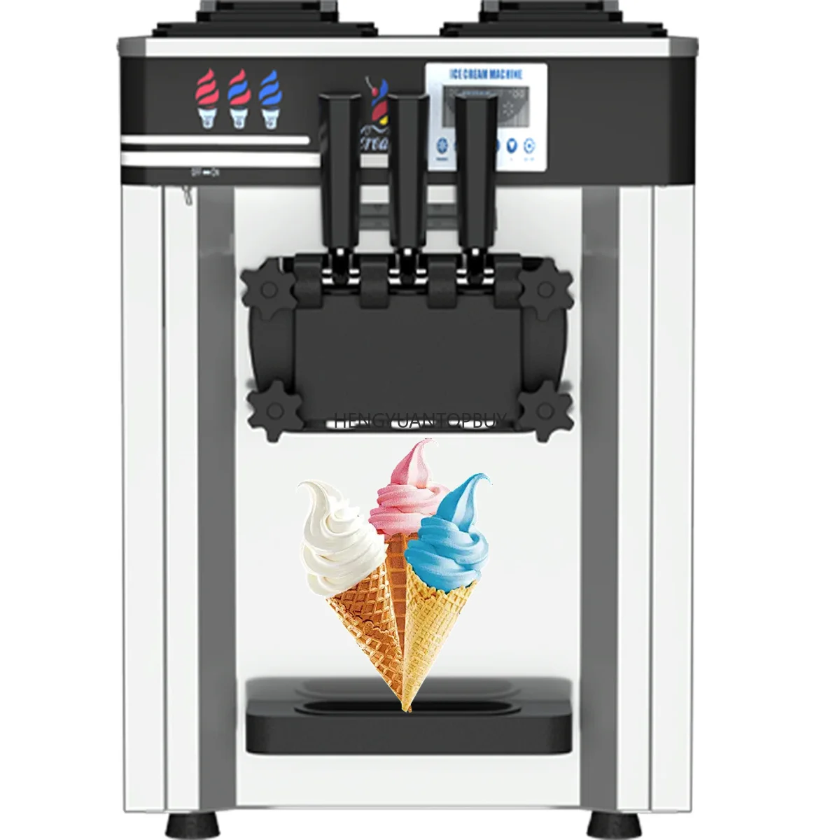 Made in China Commercial Make Machine New Soft Ice Cream Machine Price Ice-cream for Shop the Most Practical