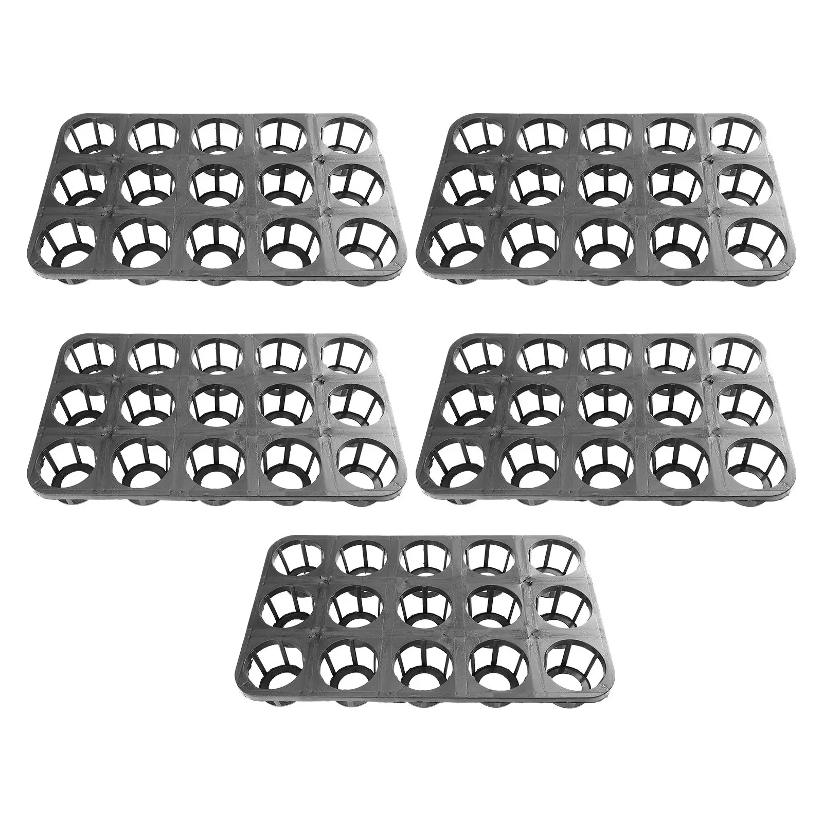 

5 Pcs 15 Hole Phalaenopsis Trays Plant Growing Durable Ideal Size Lightweight Germination Plates Flower Growth Garden Nursery
