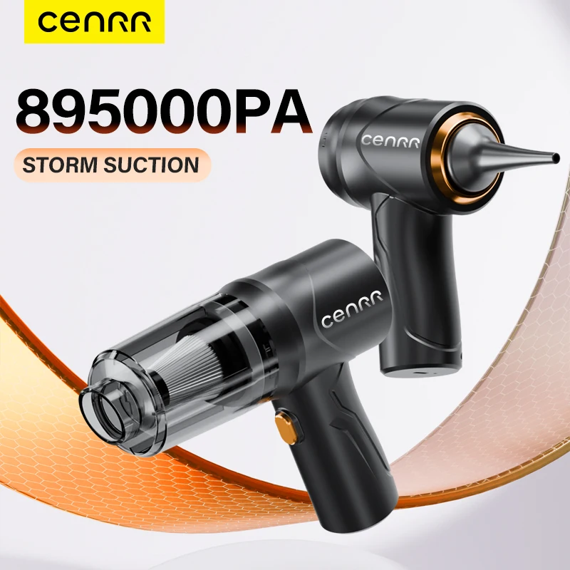 CENRR Mini Car Vacuum Cleaner Cordless Powerful Wireless Cleaner Cleaning for Car Machine HandHeld Portable Car Vacuum Cleaners