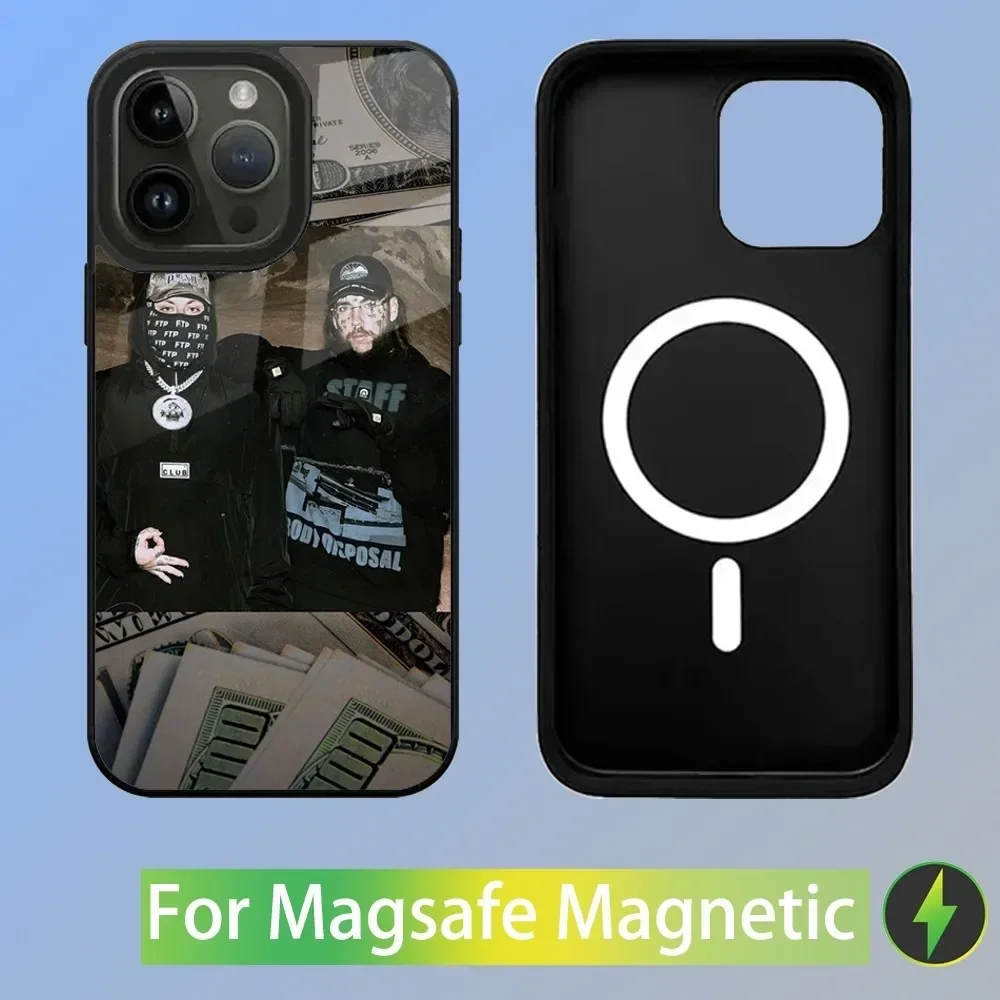 $uicideboy$ Uicideboy Suicideboy Music Phone Case For iPhone 15,14,13,12,11,Plus,Pro,Max Mini Magsafe Magnetic Wireless Charging