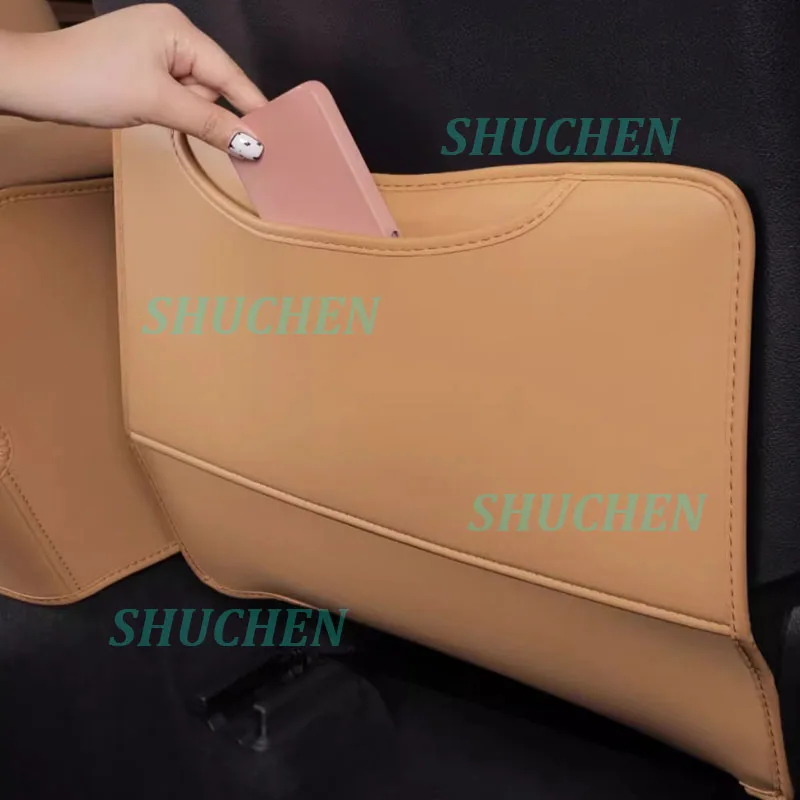 وسادة مضادة للركلة لمقعد السيارة لكزس ES 200 300H 2018-2025 المقعد الخلفي ركلة الجلود الأوساخ واقية الغطاء الواقي الملحقات الداخلية #5