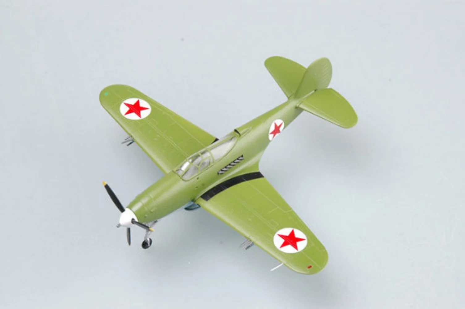 1/72 Scale Soviet Air Force P-39N Fighter Aircraft Military Plastic Model Airplane Diecast For Static Display Hobby Collection