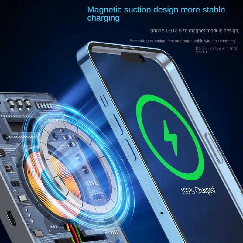 8-in-1 USB C HUB 5Gbps Type C แท่นวางมือถือ15W ระบบชาร์จเร็วไร้สาย tf/ การ์ดรีดเดอร์ SD qc/pd Power Inlet สำหรับโทรศัพท์คอมพิวเตอร์