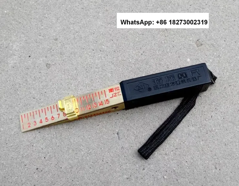 Measuring tool wedge vernier plug gauge 0-15mm gap flatness testing brass material