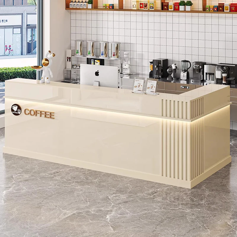 

Modern Display Reception Desk Counter Beauty Hotel Reception Desks Hair Salon Escritorio De Recepcion Office Furniture