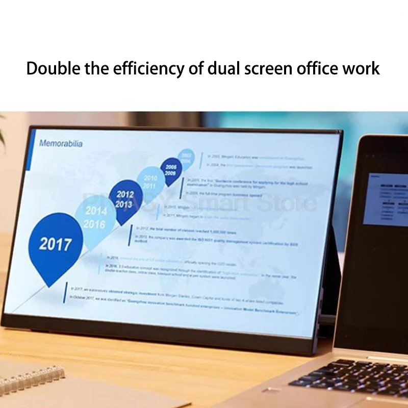 شاشة IPS محمولة مقاس 15.6 بوصة لشاشة الصب PS4 Switch Xbox كابل توسيع الألعاب اتصال مباشر شاشة عالية الوضوح