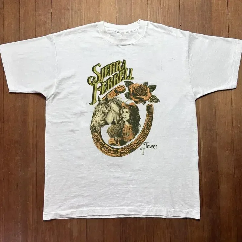 Sierra Ferrell For Family White T Shirt Cotton All Size