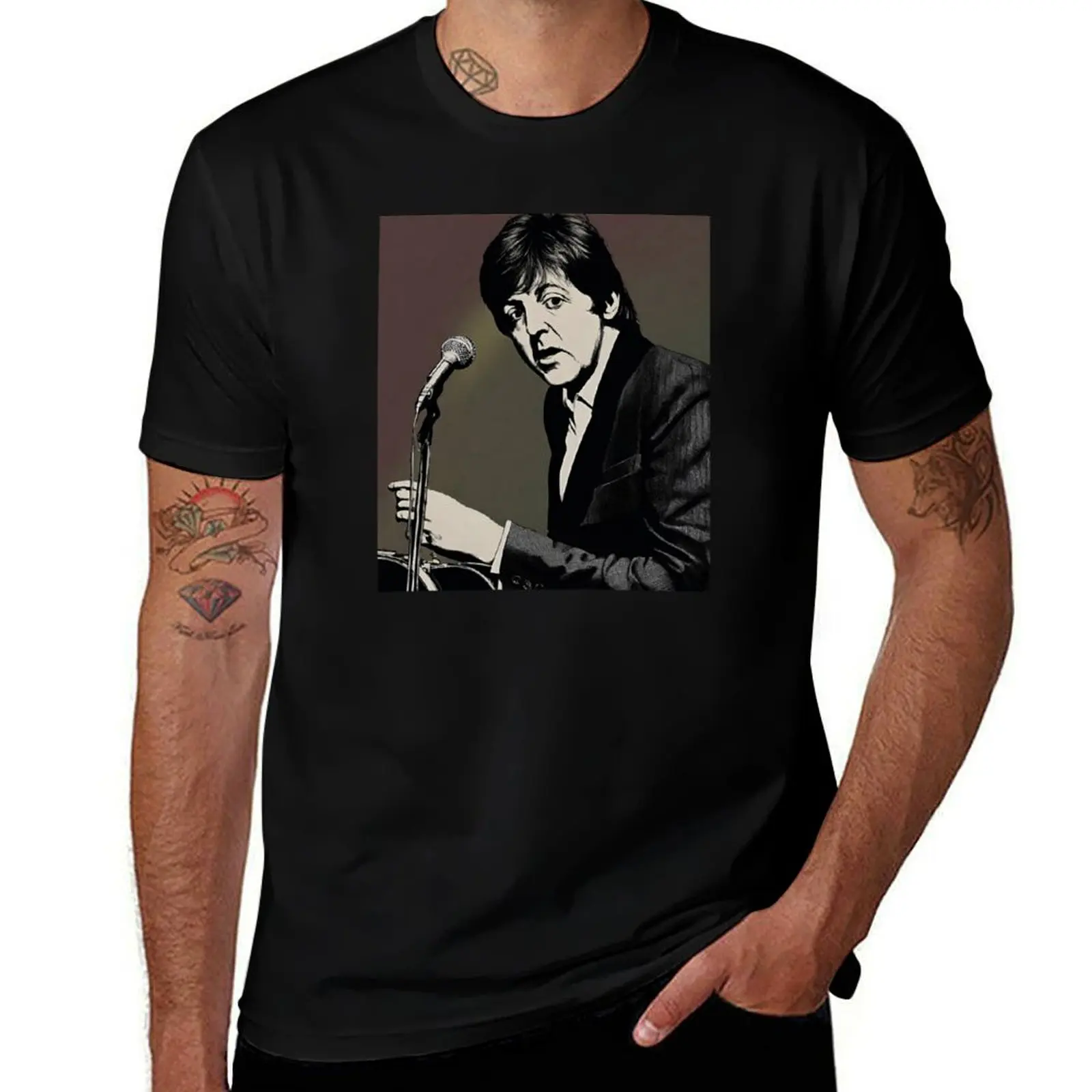 

paul mccartney T-Shirt sublime topping tees mens t shirts casual stylish