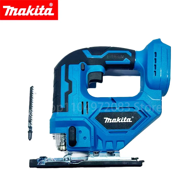 scie-sauteuse-sans-fil-makita-djv182z-18v-avec-poignee-ergonomique-et-lames-de-rechange-batterie-et-chargeur-non-inclus
