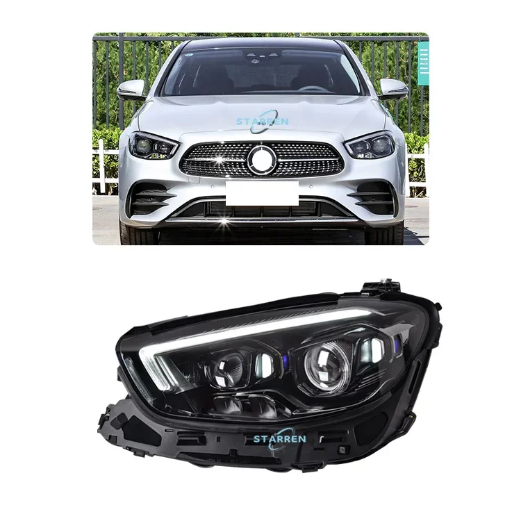 Upgrade 2021 Multibeam Headlight Kit Assembly for Mercedes-Benz E-Class W213 E260 E300 Headlights