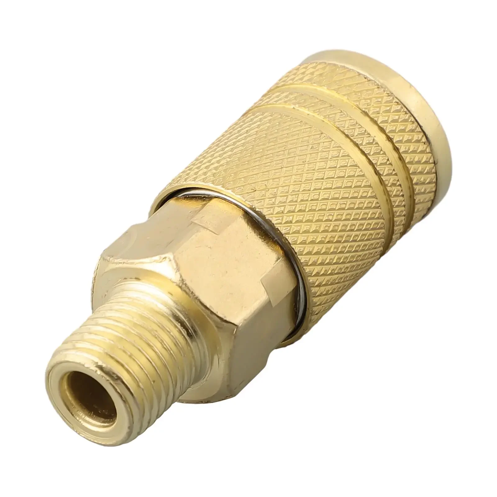 1pc Pneumatic Fitting US Standard Quick Coupling Connector Coupler For Air Compressor 1/4 NPT Male Female Thread