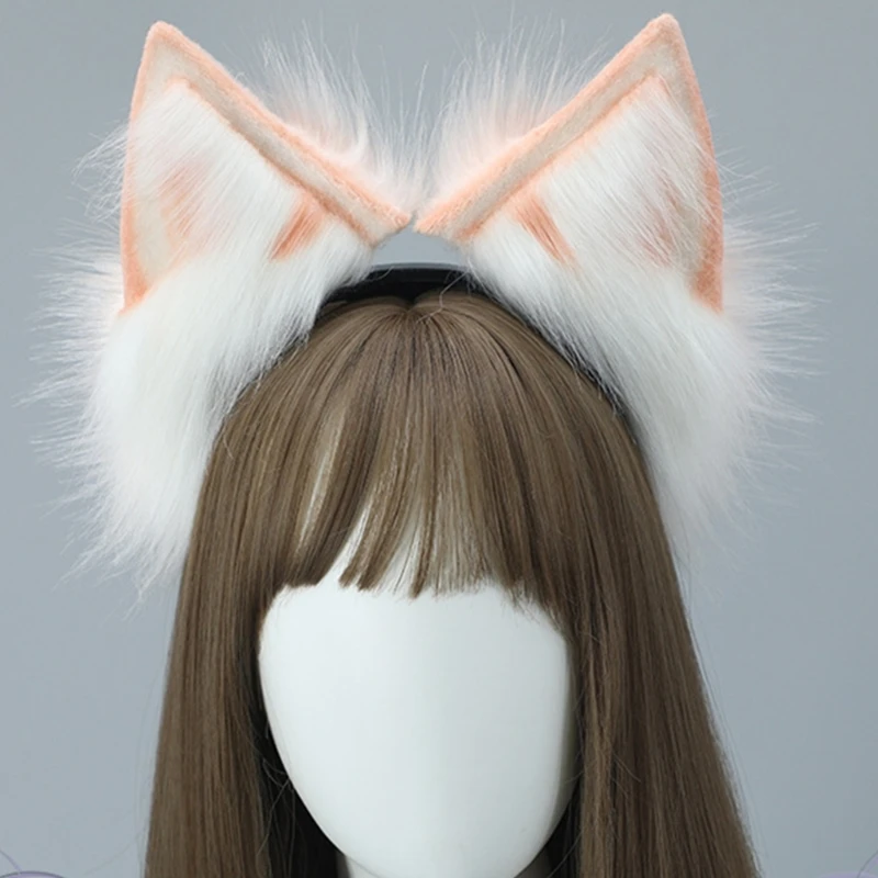 HOTRemovable elektrisch model Anime Cosplay Props Beest Kat Haar Hoepel Harige Dynamische Oor voor Halloween Hoofdband Harige Kitten Dier
