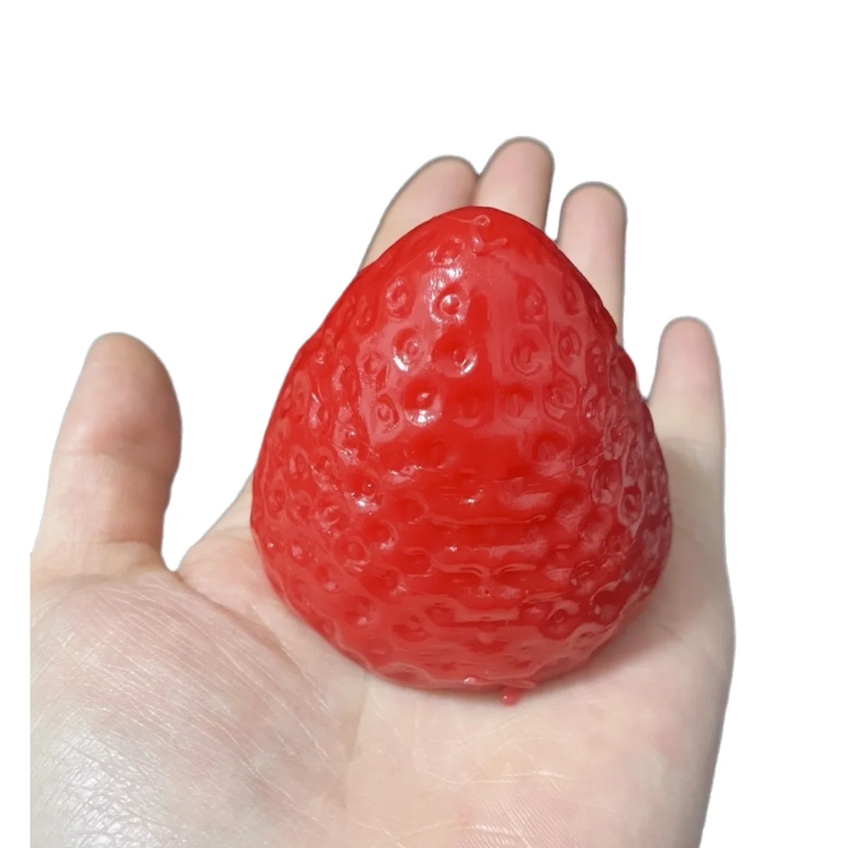 

Мягкие игрушки-сквиши Taba в форме клубники, кавайные липкие антистресс-игрушки, идеальный подарок и аксессуар для рабочего стола для детей и взрослых