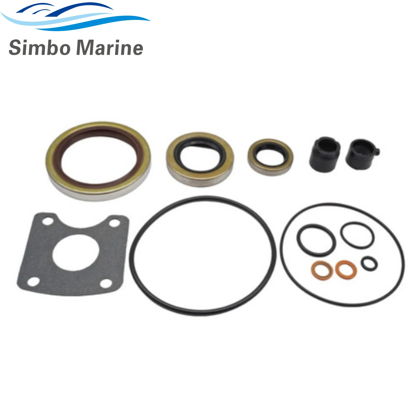 Upper Unit Seal Kit For Mercruiser R MR Alpha I Generation I Drives 1972-1990 26-32511A1 26-32511B1 9-74303 87500 18-2648 view 2
