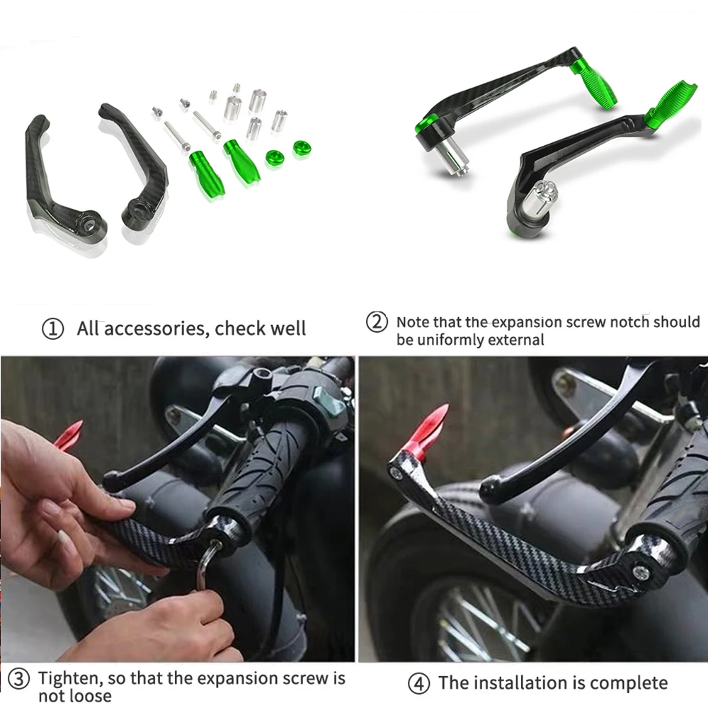 Lever Guard For KAWASAKI ZX-10R ZX10R 2004~2025 2023 2021 2022 Motorcycle Handlebar Grips Guard Brake Clutch Levers Protector