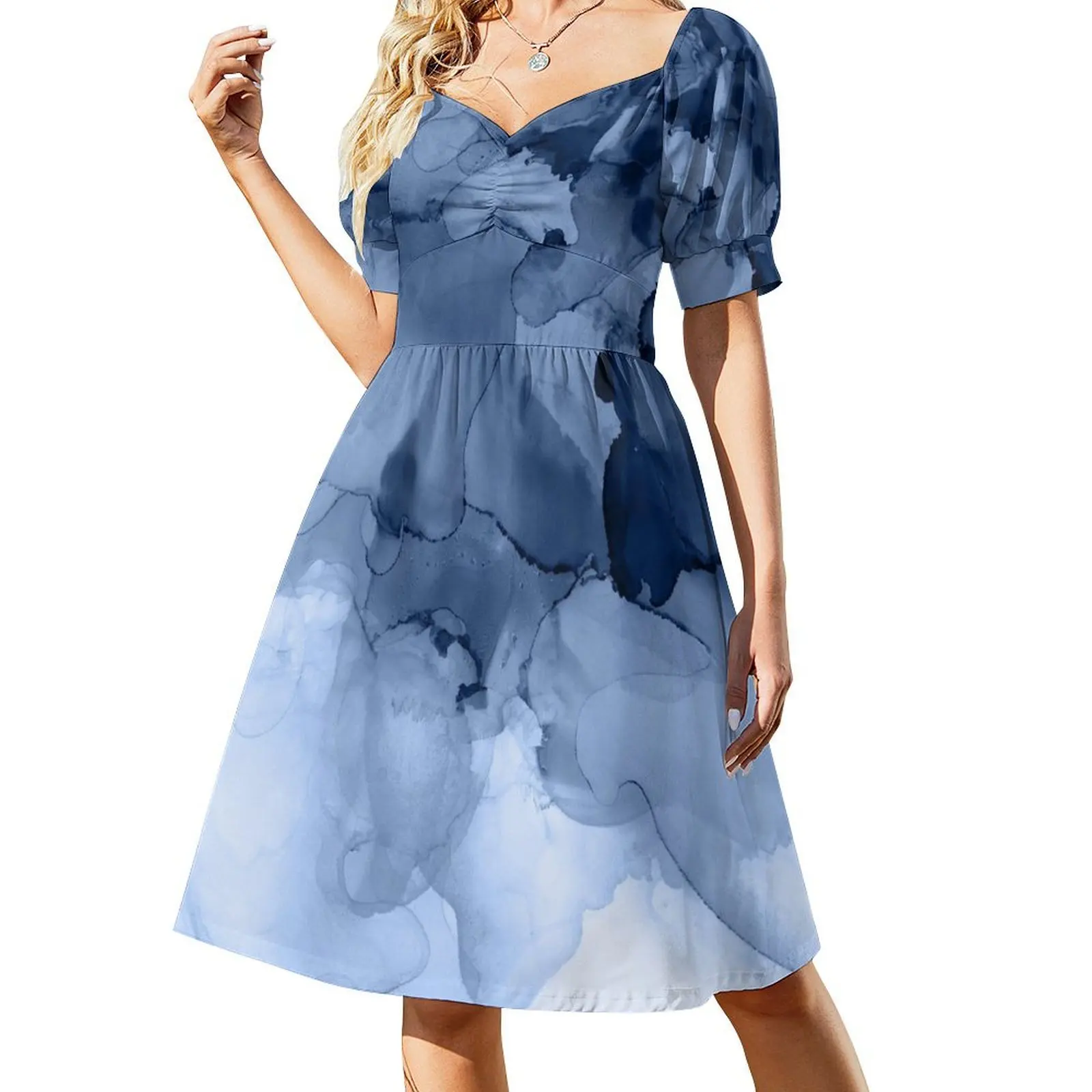 

Stormy Weather Short Sleeved Dress Dress women long sleeve dress evening dresses luxury 2025