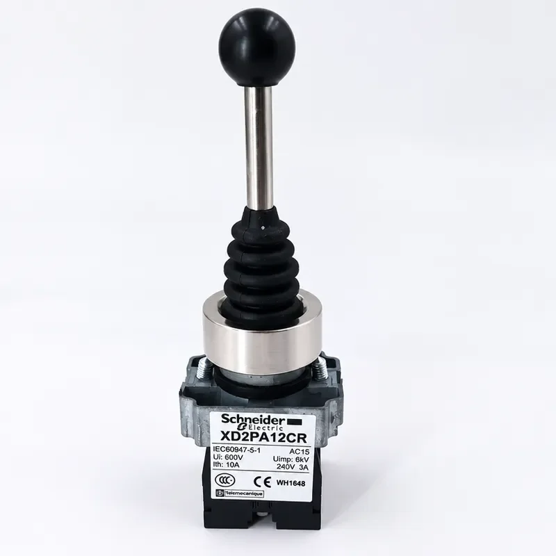 Original Schneider Control 22mm XD2PA12CR Joystick Controller XD-2PA12CR 2 Position Latching Self-locking Cross Rocker Switch