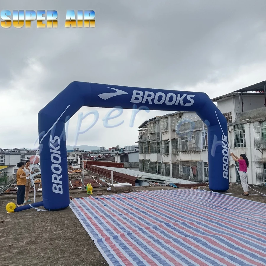 6mLX4mH Nadmuchiwana łuk reklamowy z niestandardowym logo na targi