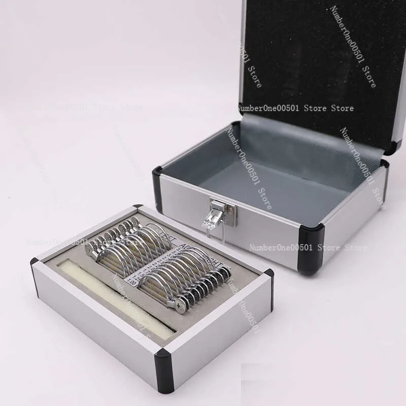 Gradual multifocal lens experience trial wearing inspection plug-in box trial wearing sheet aluminum box accessories