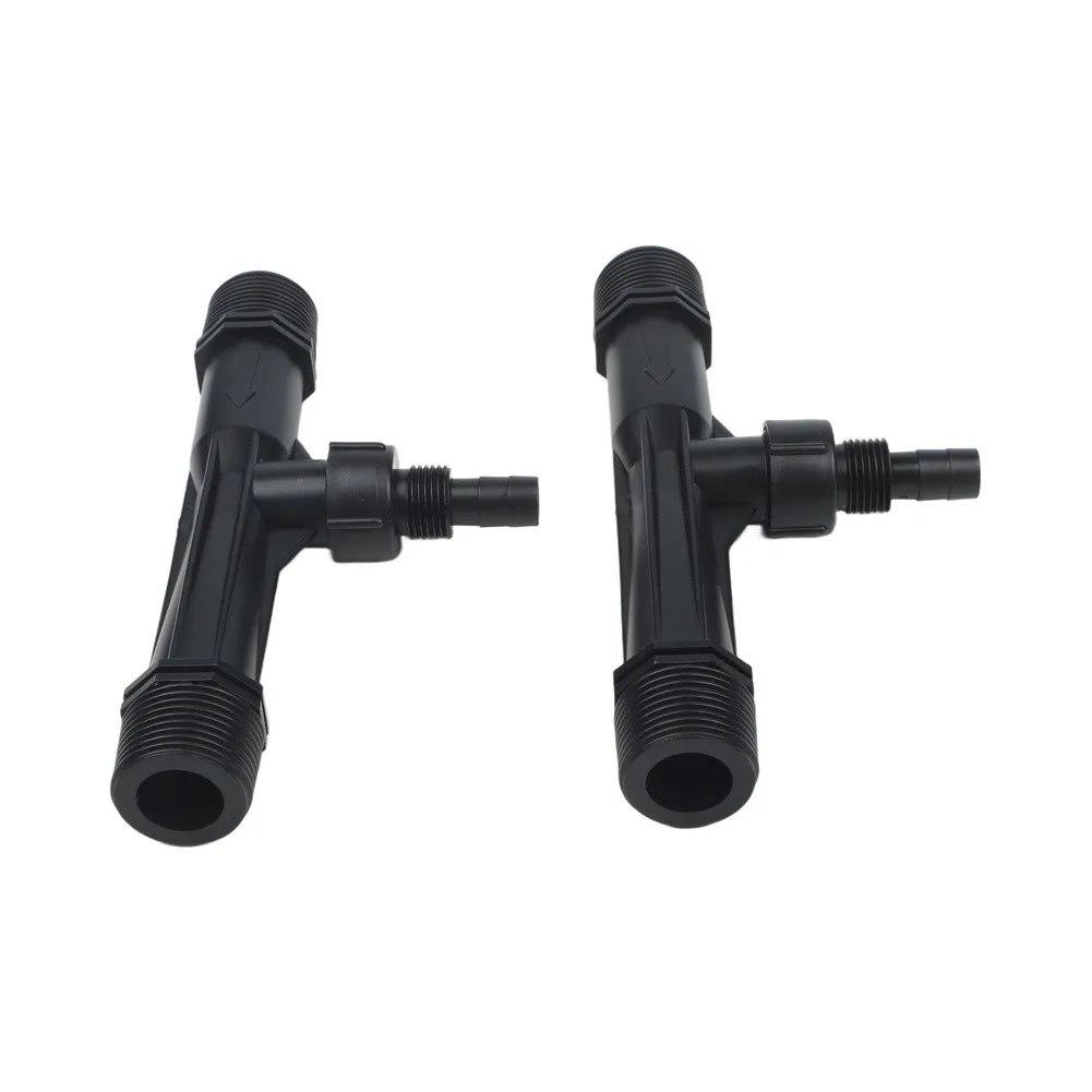 Set of 2 1inch Venturi Fertilizer Injectors for Agricultural Gardens Designed for Integration with Existing Irrigation Systems