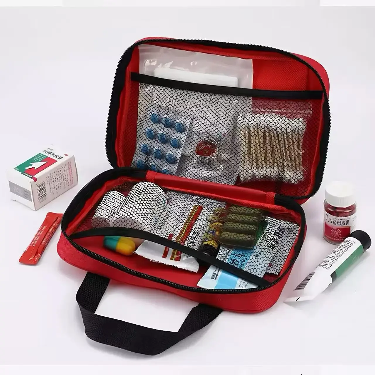Travel Waterproof Emergency Medicine Storage Box Large Capacity Portable Drug Storage Bag for Outdoors Ideal for Journeys