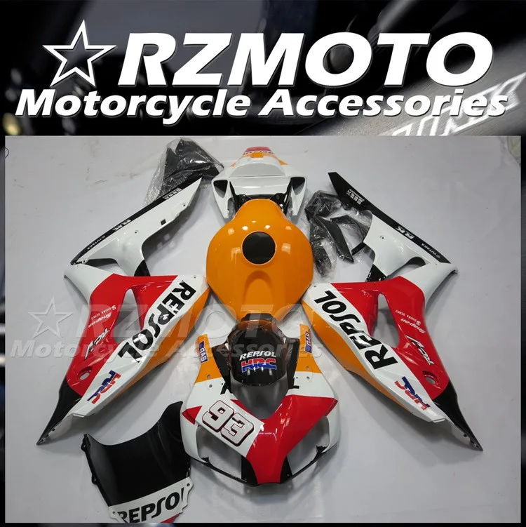 4Gifts New ABS Whole Motorcycle Fairings Kit Fit For HONDA CBR1000RR 2006 2007 06 07 Bodywork Set Custom Number 93