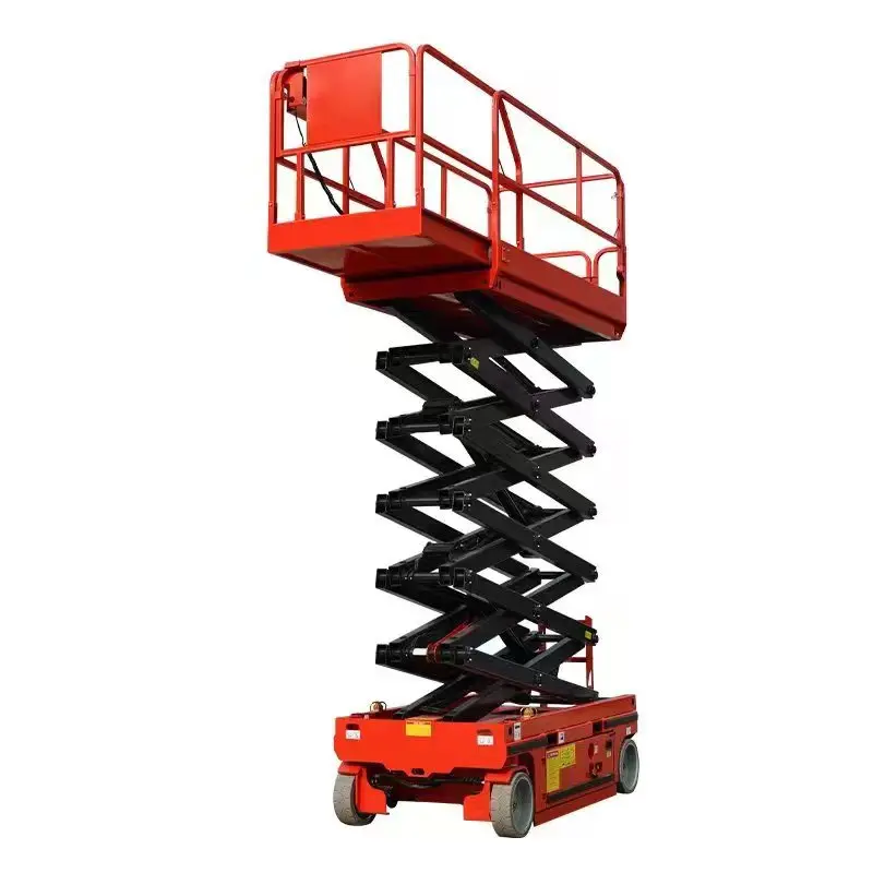 Fully self-propelled aerial work platform 12 meters configuration single