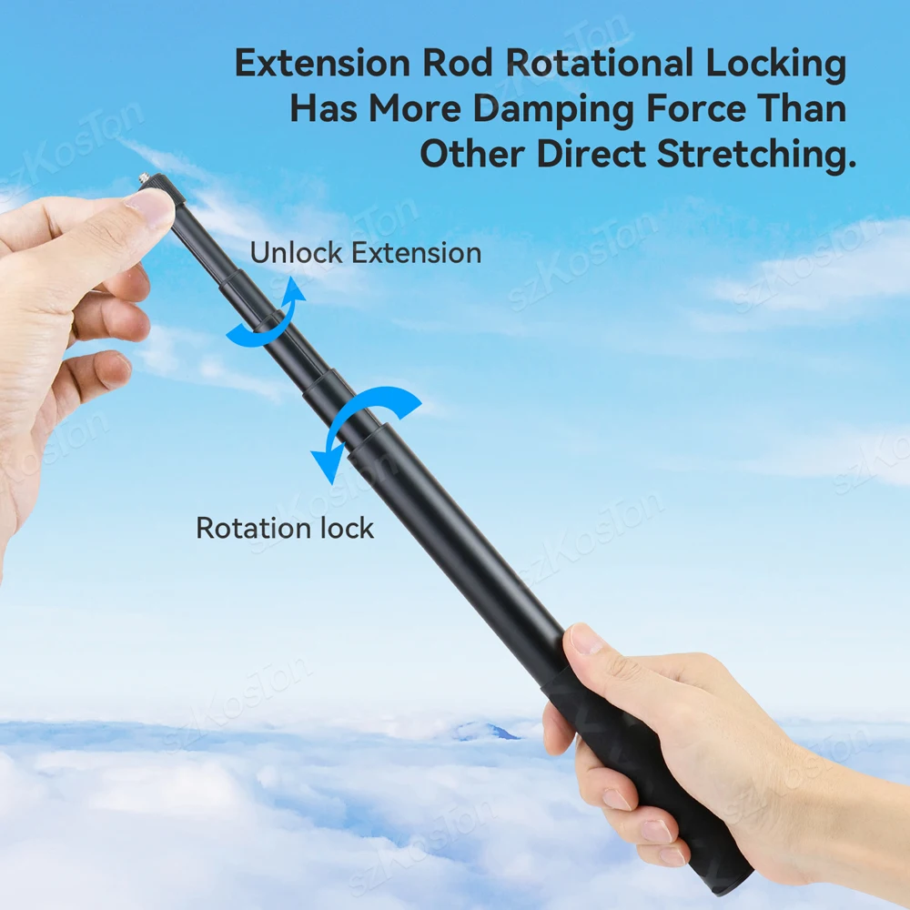 Super Clamp Clamp Mount 1/4" Ball Head Monitor Mount Video Shooting Clamp for GoPro 13 Insta360 X4 Vlog Selfie Live Streaming