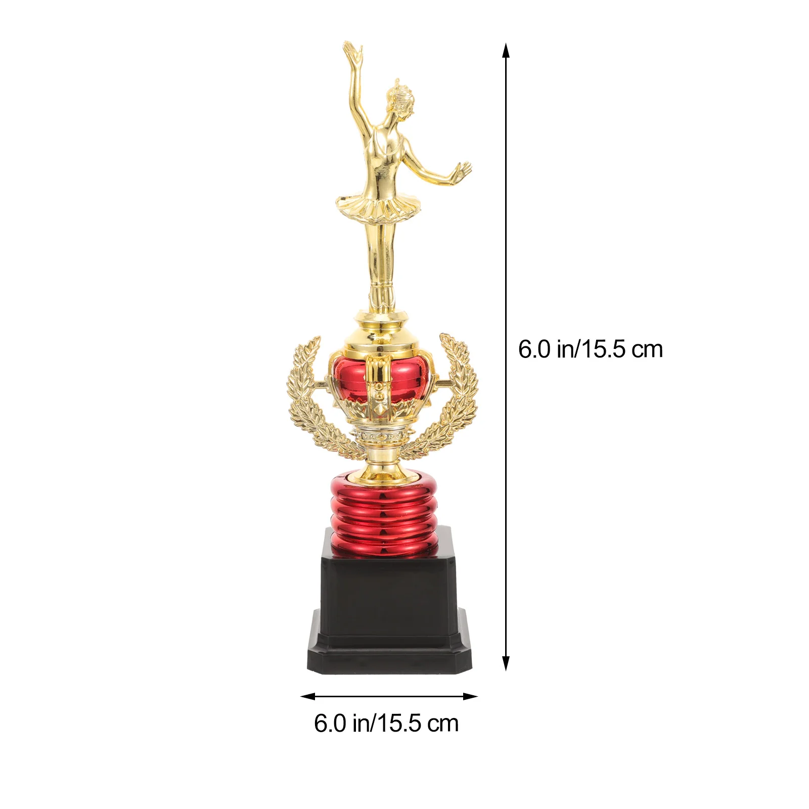 Dancing Girl Statue Ballet Award Cups Dance Trophy Winning Prize Participation Children Prom Sports