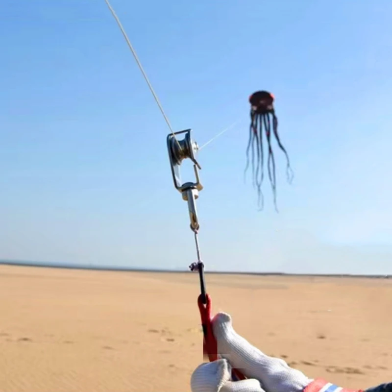 ملحقات طائرات ورقية موصل لعرض الطائرات الورقية من المصنع للبالغين طائرة ورقية احترافية للطيران المظلي ريشة الرياح طائرة ورقية موضوع كوي بار