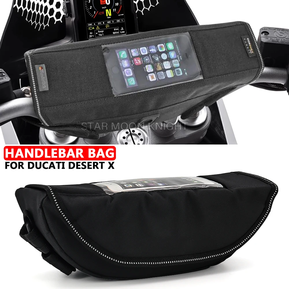 

For Ducati Desert X DesertX 2021 2022 - Motorcycle Accessories Waterproof Bag Storage Handlebar bag Travel Tool bag