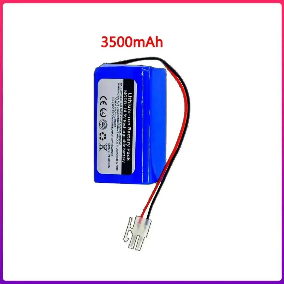 Cleaning Robot Battery INR18650 M26-4S1P 3500mAh For Ilife V5 V5s V50 V3 DF45 DF43 Plus v3s Pro Robot Vacuum Cleaner