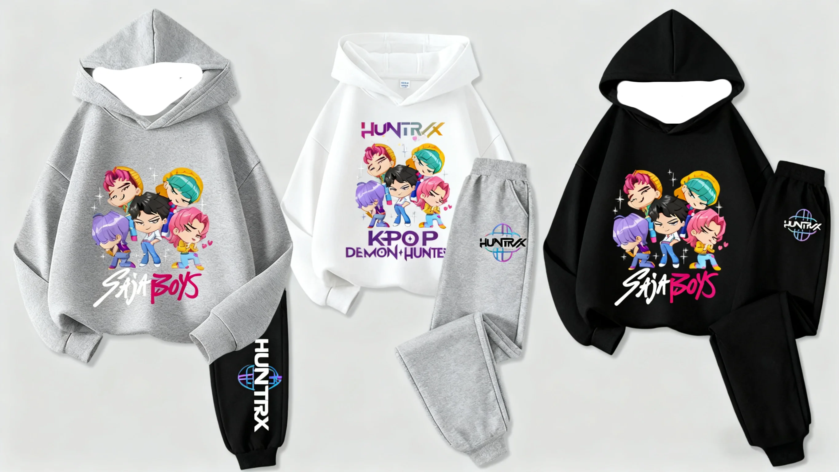 

Осенне-зимний комплект с капюшоном Y2K, охотничья команда ведьмы с принтом, ленивый стиль, спортивный тренд, женские уличные 3D даляньские штаны с капюшоном для взрослых