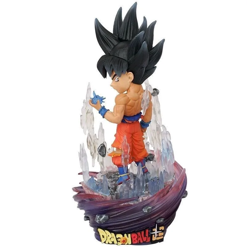 Dragon Ball Anime Figura Bandai Son Goku Vegeta Modello Action Doll Collezione di giocattoli Decorazione Ornamenti per il desktop Regali per bambini