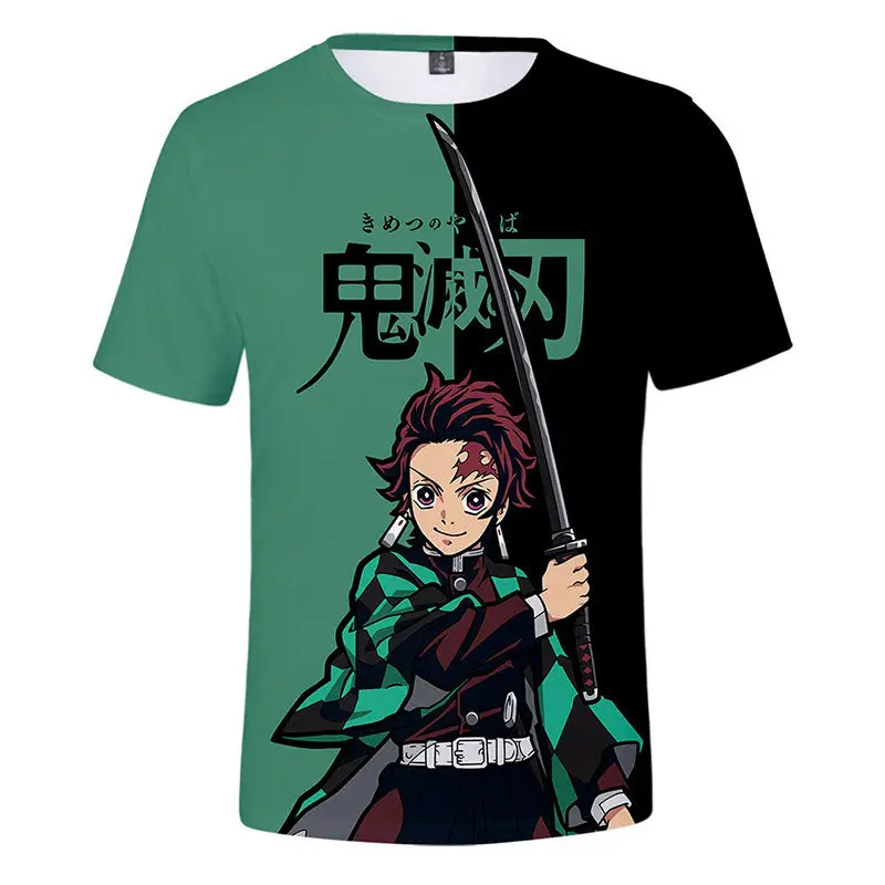 Japanese Anime Samurai Baby T-Shirts 3d Print boys Girls Clothes Short Sleeve Top Tees Girl 3d Print Fashion Children\'s T-Shirt