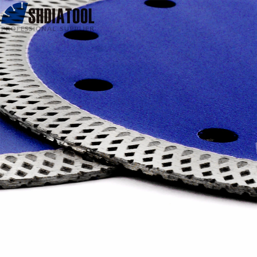 SHDIATOOL Superthin Mesh Diamond Narrow Turbo Saw Blade 4