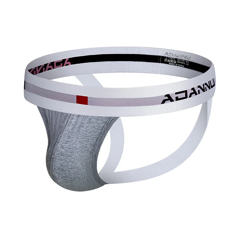 Männer Unterwäsche Baumwolle Sexy Homosexuell Suspensorium Atmungsaktiv Männlichen Höschen Männer Tanga U Pouch Bequeme Unterhose Männer Slip G-Strings