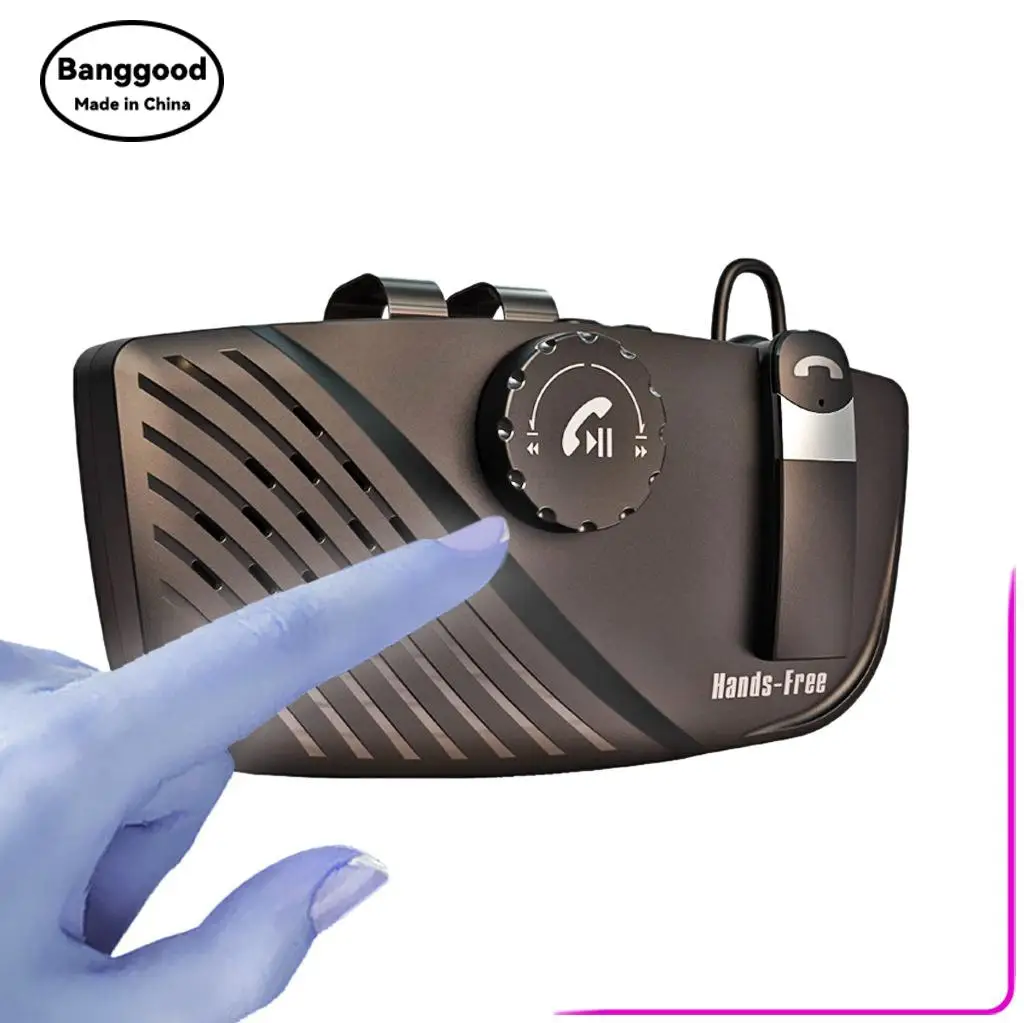 

SP16 Car Sun Visor Bluetooth Hands-free Support for External Private Calls, One-to-two Vibration Boot Voice Assistant