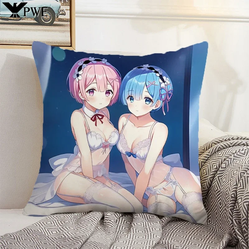 Fodera per cuscino per divano Rem 45x45 cuscini decorativi per camera di lusso fodere per cuscini personalizzate 50x50cm federe per Pilow 40*40 45*45