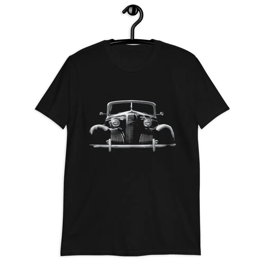 LaSalle Black Antique Car Collector Gift T-Shirt Short Sleeve Casual 100% Cotton O-Neck Summer Mens T-shirt Size S-3XL